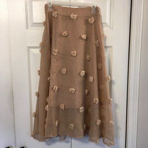 Chicwish Cotton Candy 3D Sheer Skirt